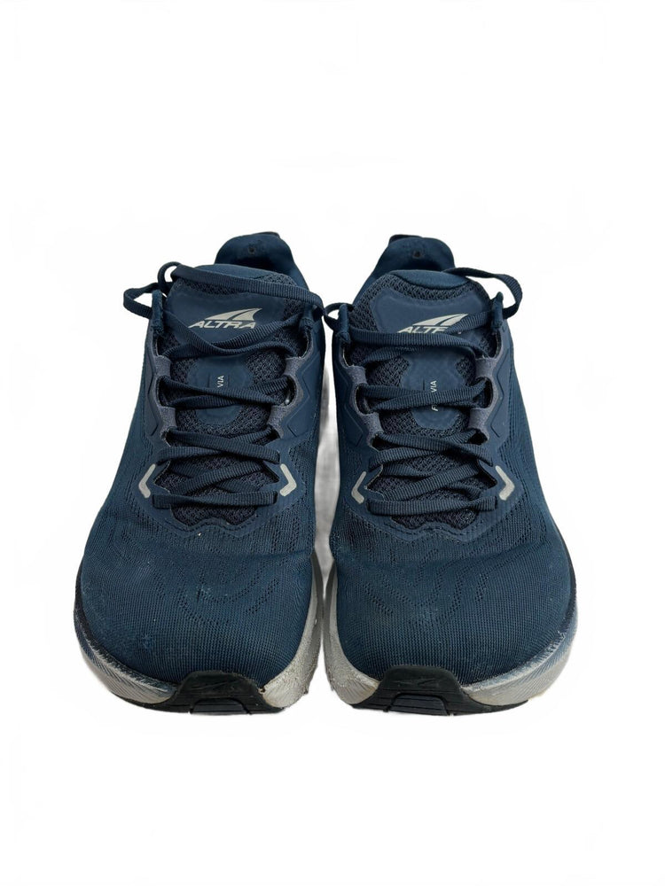 Altra FWD VIA Men's Size 8 Navy Blue Road Running Shoes Max Cushion Sneakers