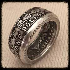 Morgan Silver Dollar Ring
