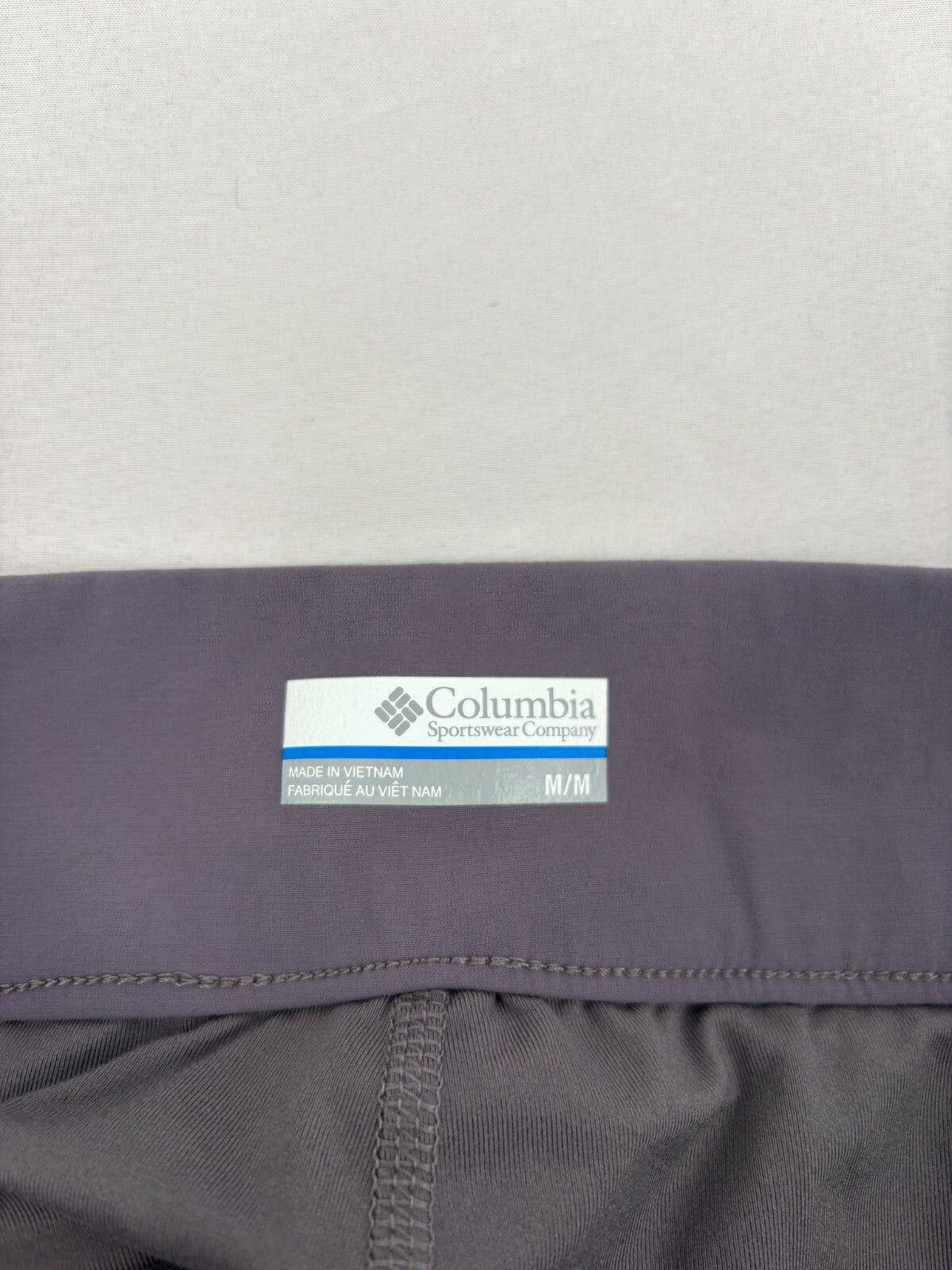 Columbia Women's Ruched Mini Skort Gray M Gorpcore Hiking Outdoor