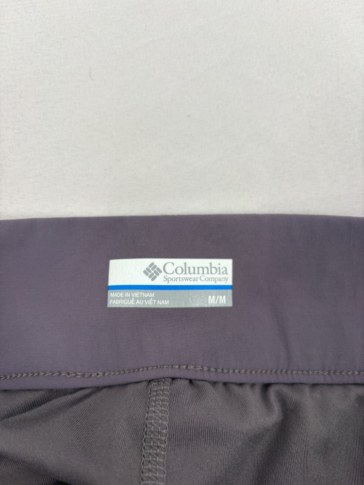 Columbia Women's Ruched Mini Skort Gray M Gorpcore Hiking Outdoor