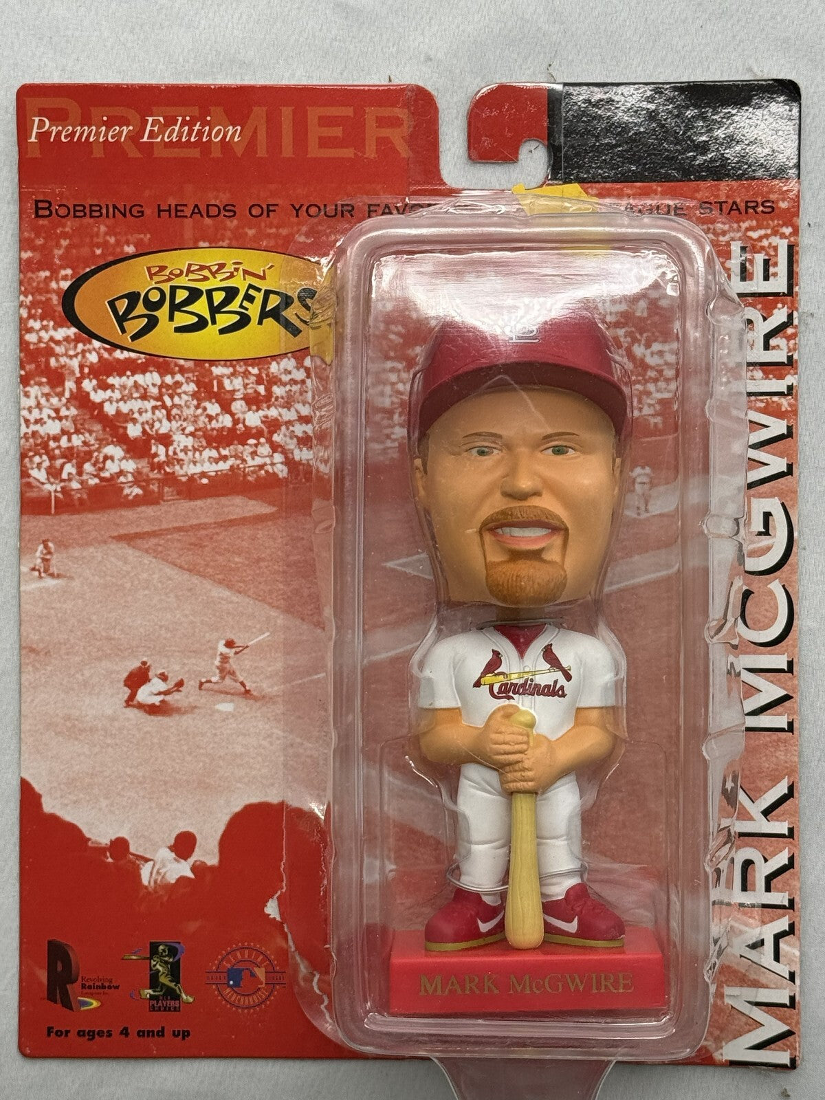 1999 Mark McGwire-Cardinals "Bobbin' Bobbers" Premier Edition bobblehead(s) x2