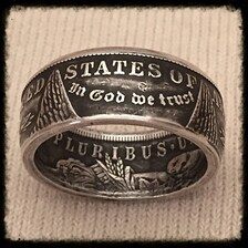 Morgan Silver Dollar Ring