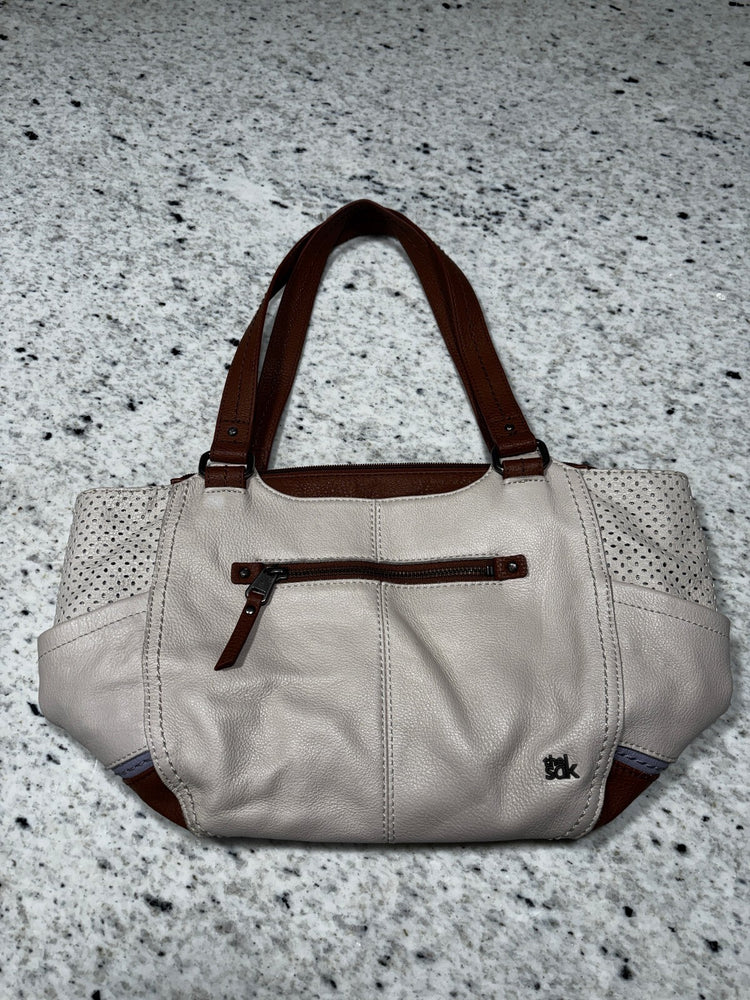 The Sak Cream Two Tone Hobo Purse