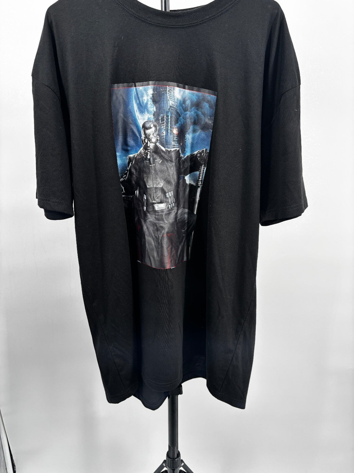 Blade Wesley Snipes Black Marvel Movie Graphic T-Shirt