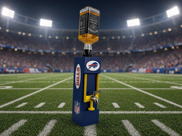 Handmade Solid Concrete Whiskey Dispenser –  All NFL teams Available ++