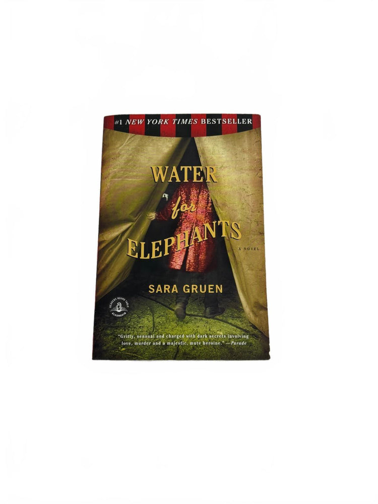 Water for Elephants by Sara Gruen Paperback Novel Trade Edition Bestseller