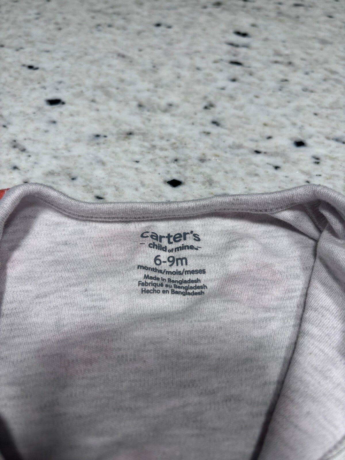 Carter's Baby Sleep and Play Pajama Set, 6-9 Months, Pumpkin and Stripe Designs