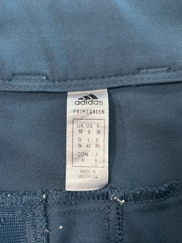 Adidas Women's Golf Shorts Size 6 Slate Blue Gray Primegreen