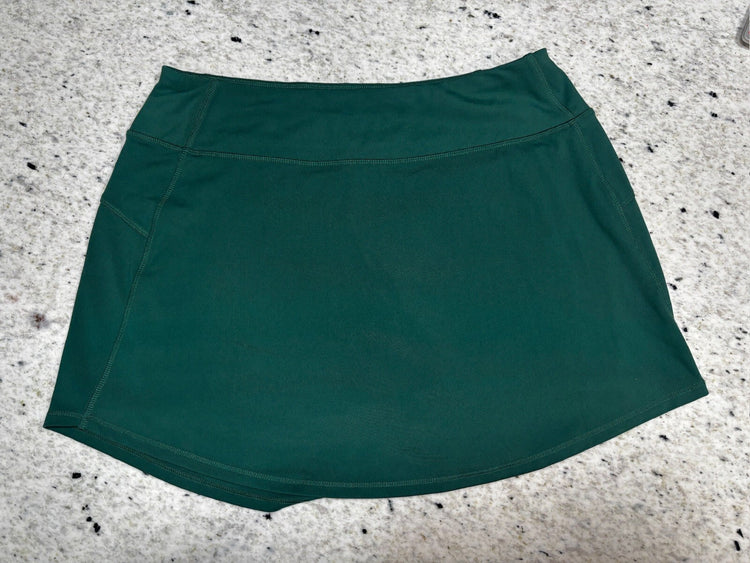 DSG Women's Athletic Skort Large Green