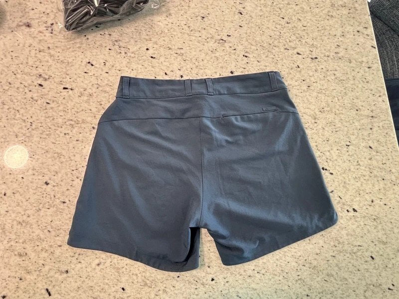Adidas Women's Golf Shorts Size 6 Slate Blue Gray Primegreen