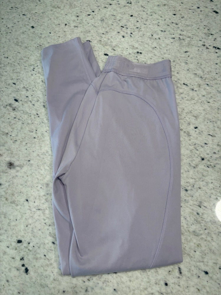 PINK Victoria's Secret Lilac Athletic Leggings M Yoga Gym Athleisure