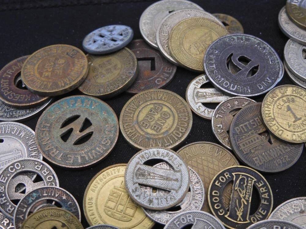 100+ Mixed Transit Tokens.