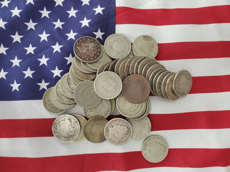 Lot of 10- Liberty Nickels