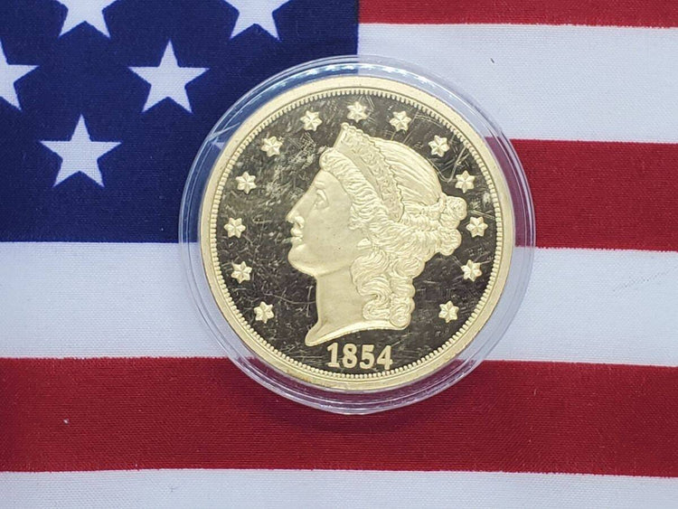 1854 Twenty D. - Coin