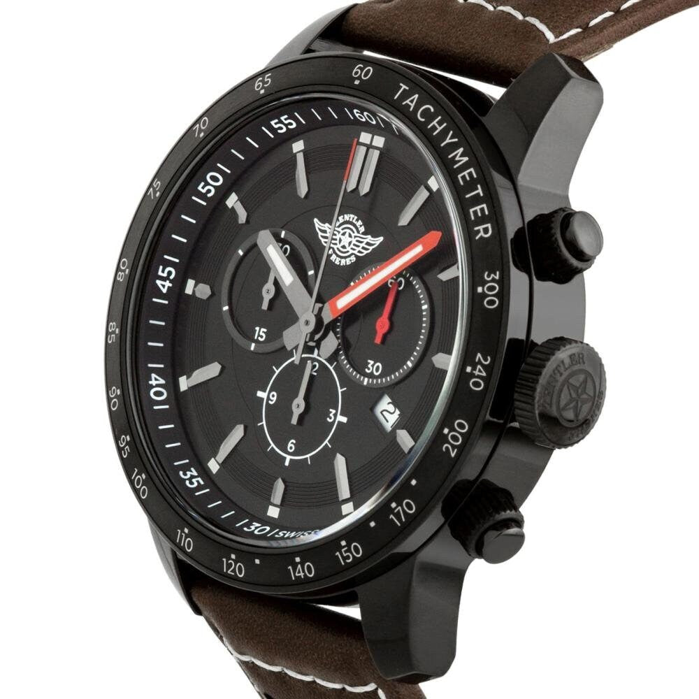 Zentler Freres Oracle 45mm Case Swiss Chronograph