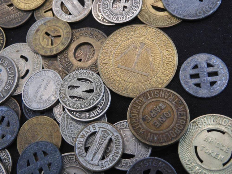 100+ Mixed Transit Tokens.