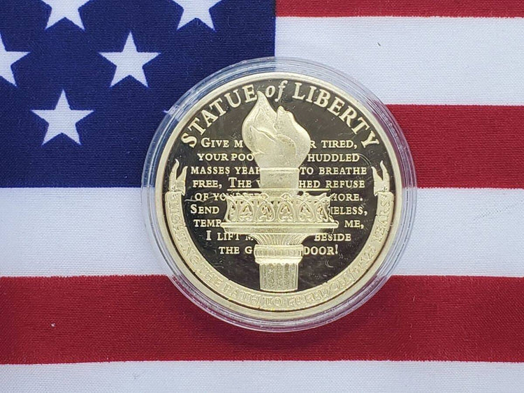 1886 Statue of Liberty Coin