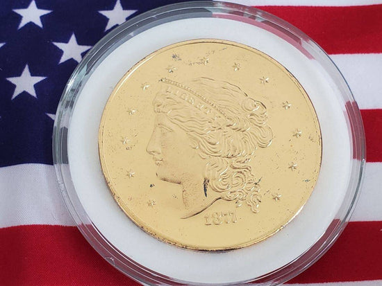 1877 Gold Large Coin