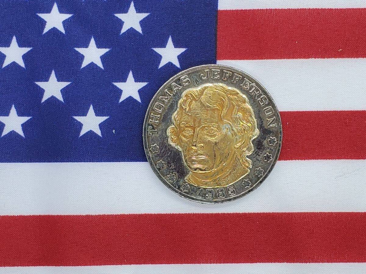 Thomas Jefferson Coin- 195th Anniversary