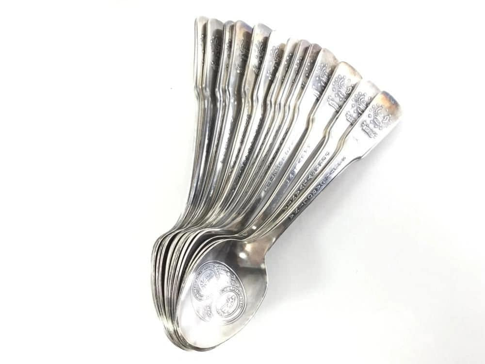 Sterling, 800 Silver, Silver Plate Spoons (40+)