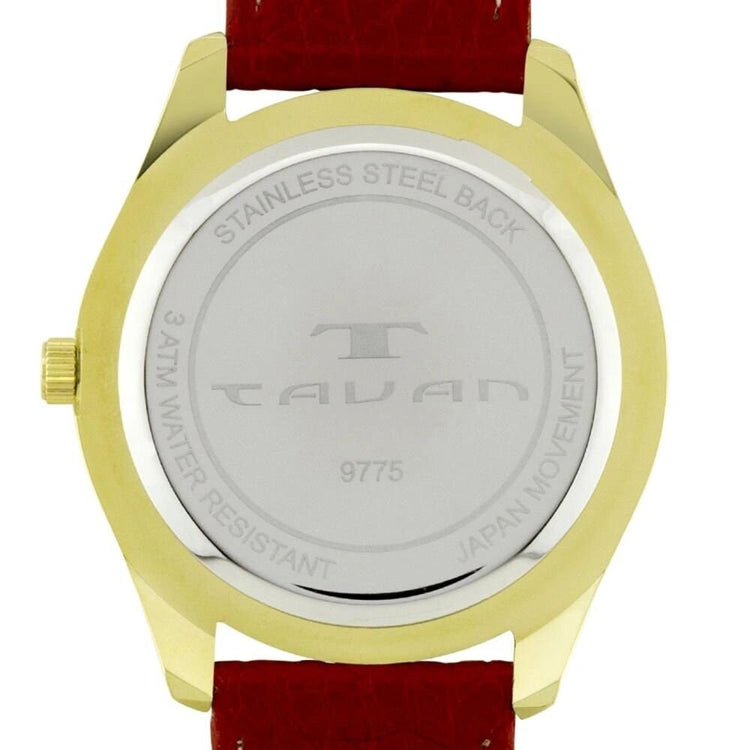 Tavan 39mm Case Swarovski Crystal Bezel Watch
