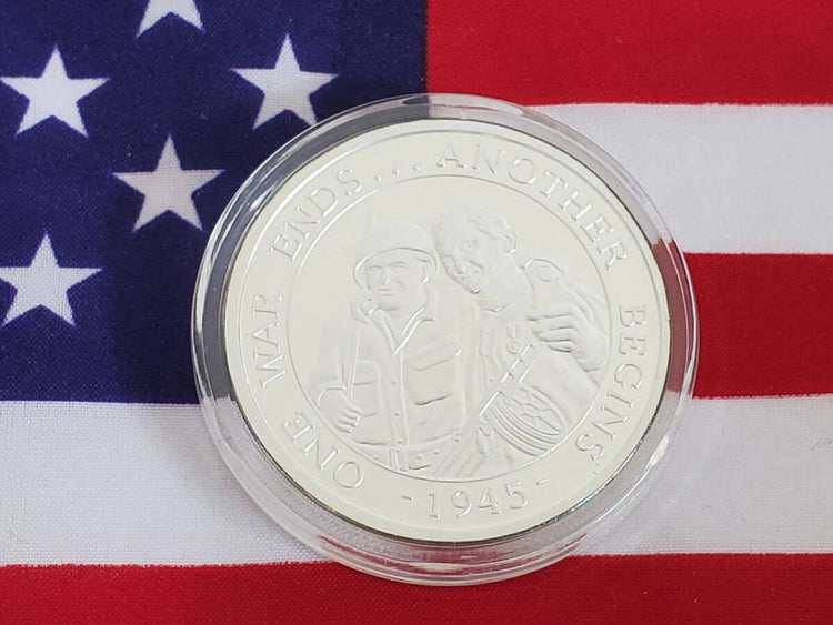 WWII Coin- .999 100mil Silver