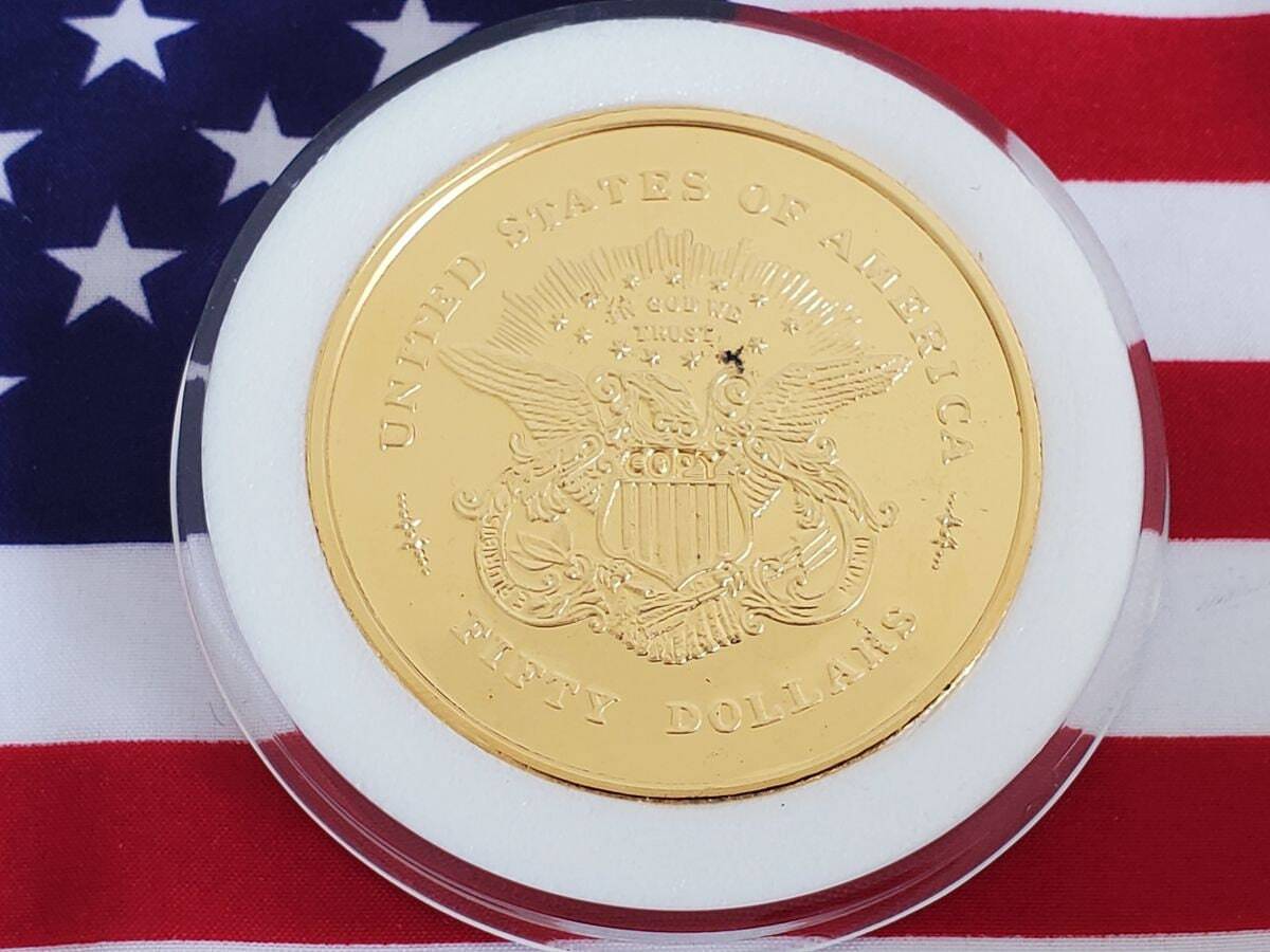 1877 Gold Large Coin