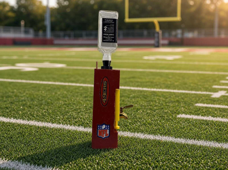 Handmade Solid Concrete Whiskey Dispenser –  All NFL teams Available ++