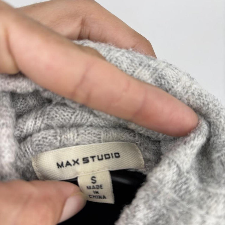 Max Studio Women's Grey Sweater