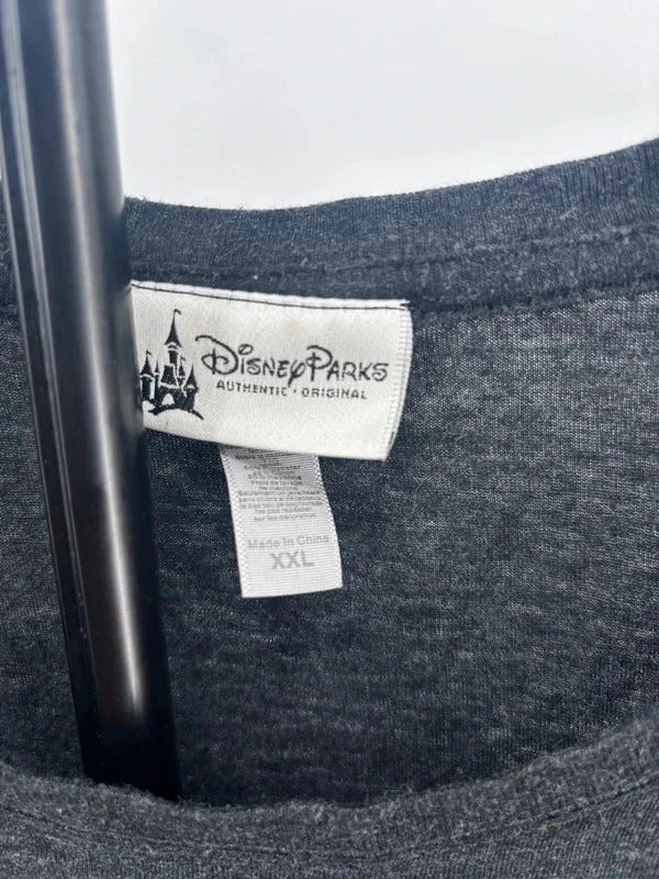 Disney Animal Kingdom Charcoal Gray Graphic Tee XXL Disney Parks Souvenir