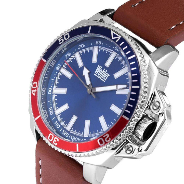 Wohler Manhattan 43mm Case Men's Watch