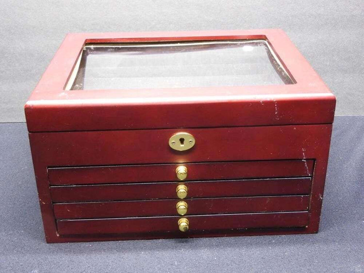 50-Presidential Dollar In Wooden Case