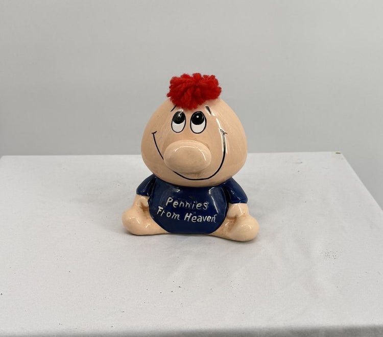 Russ Berrie Vintage Ceramic coin bank