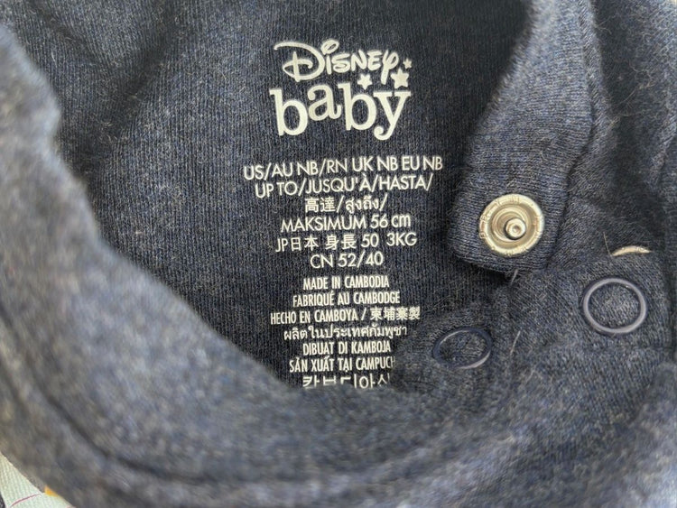 Disney Baby Newborn Bodysuit Mickey Mouse Plush Bundle Disney World