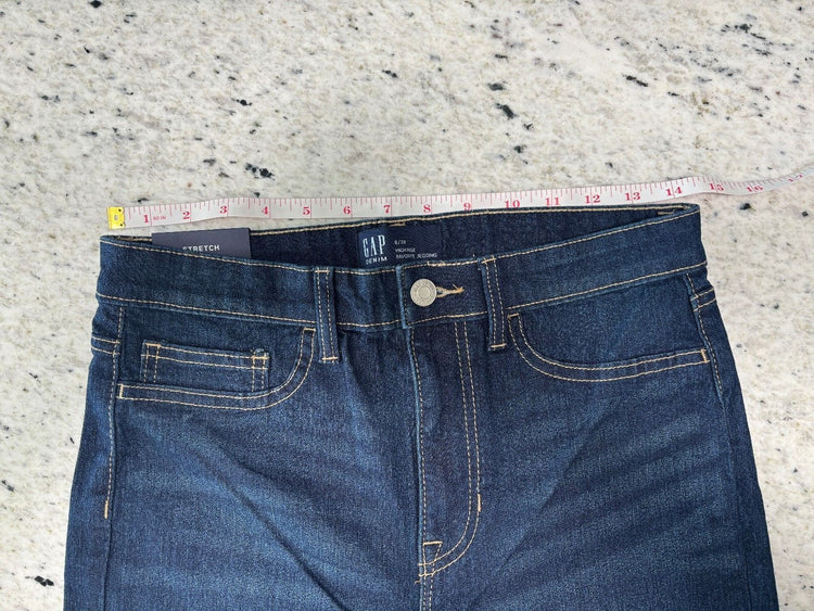 GAP Dark Wash High Waisted Skinny Jeggings Women's 6 Y2K NWT