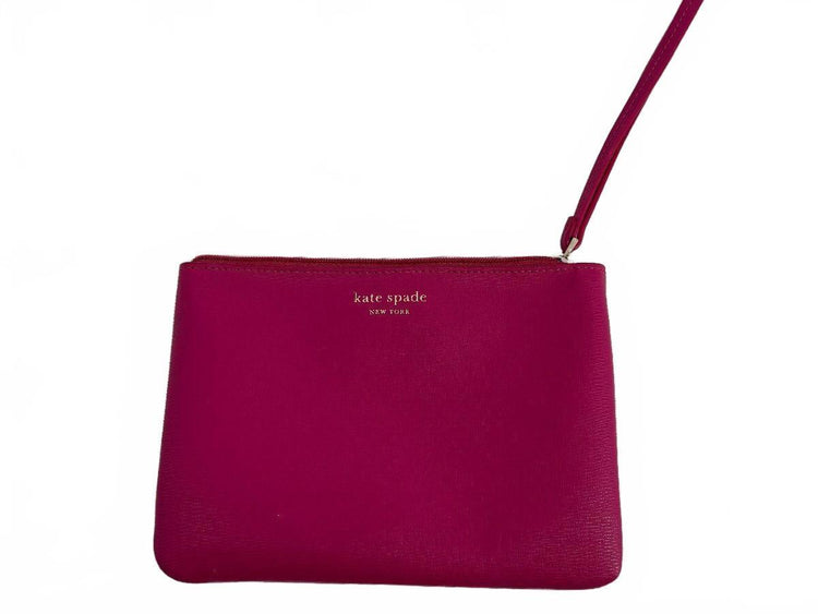 Kate Spade Hot Pink Wristlet Mini Clutch Y2K Pink Accessory