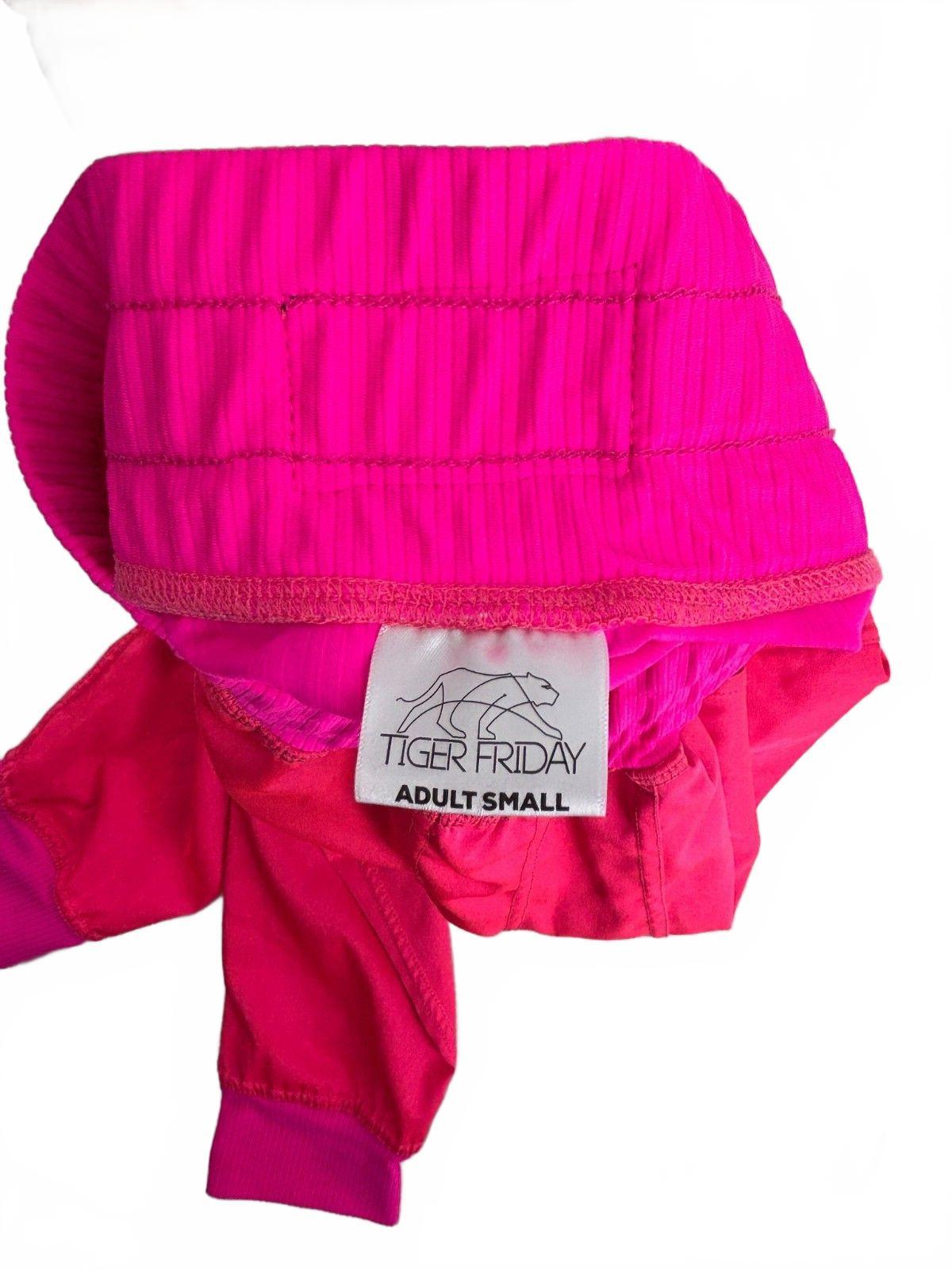 Tiger Friday Hot Pink Dance Joggers Adult S Neon Barbiecore Streetwear