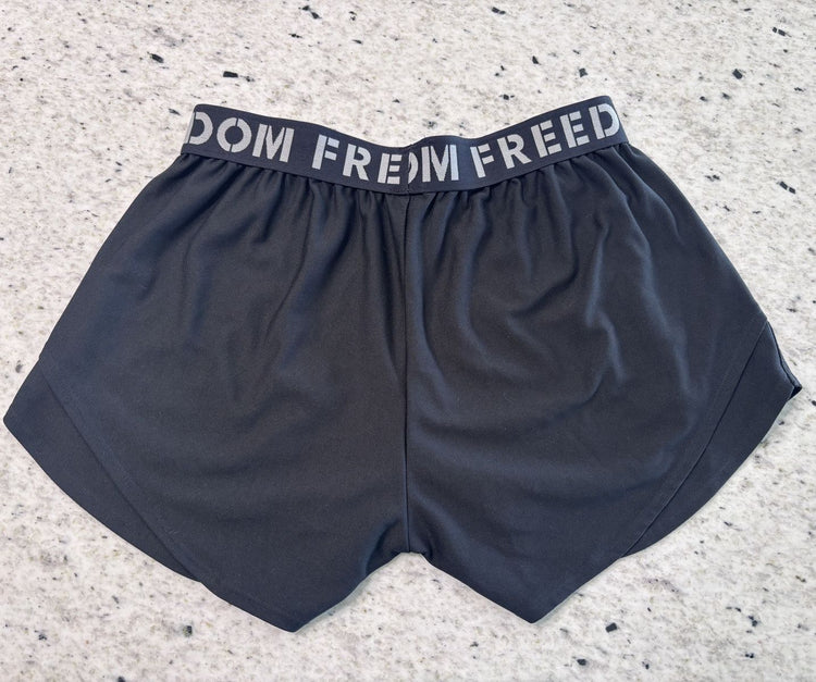 Under Armour Freedom Gray Running Training Shorts Size Small