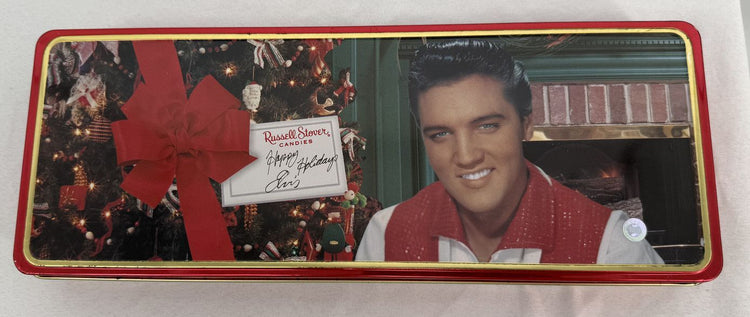 Elvis Russell Stover Candies Tin