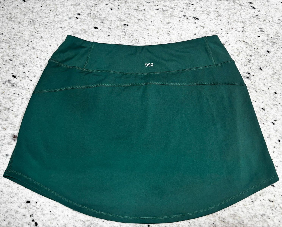DSG Women's Athletic Skort Large Green