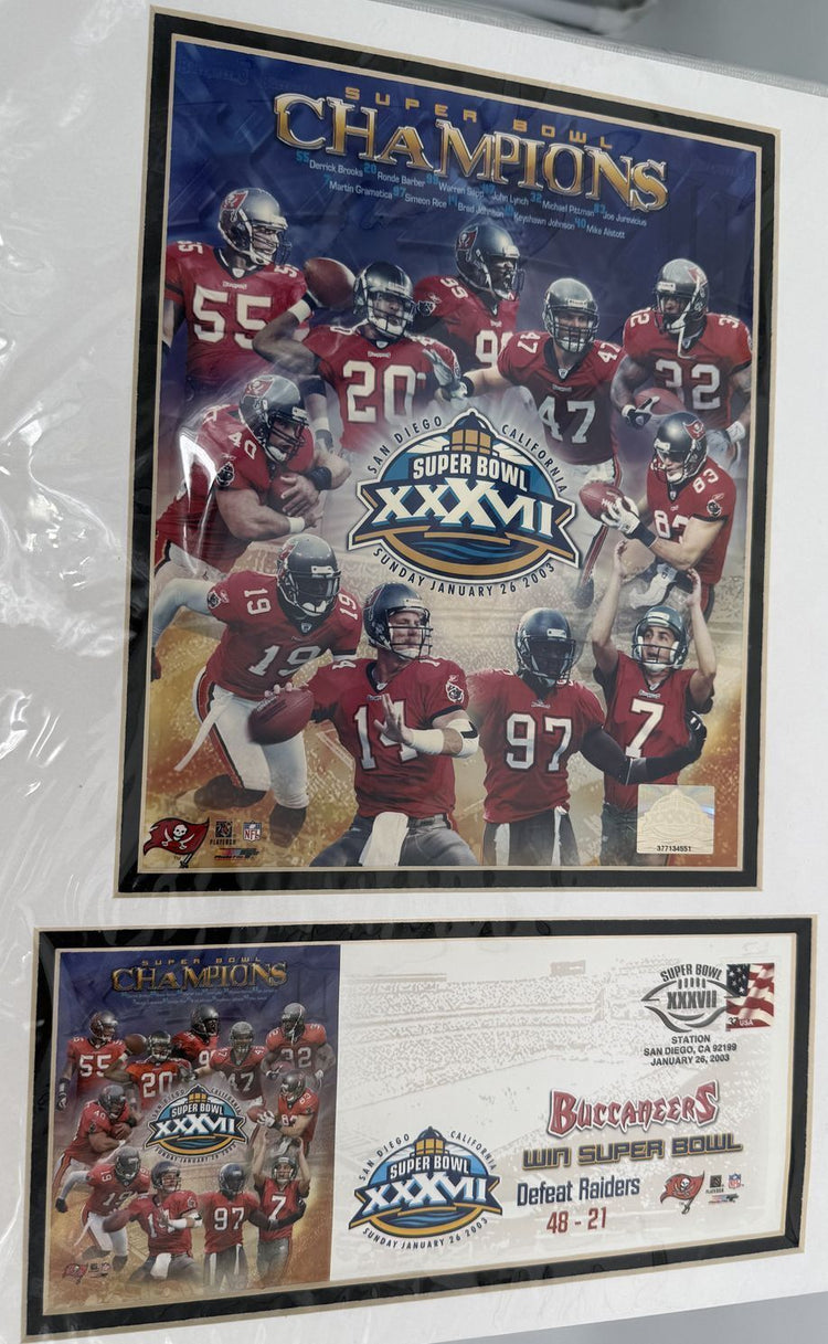 Tampa Bay Buccaneers Super Bowl XXXVII (37) Collection