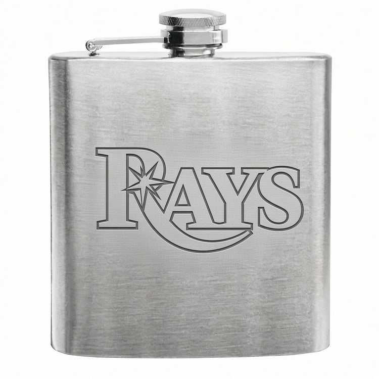 MLB Engraved Stainless Steel Flask