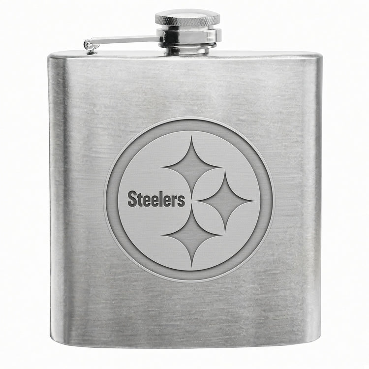 NFL Engraved Stainless Steel Flask